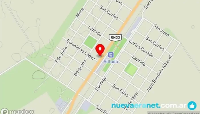 mapa de Panadería Los Totitos Panadería en Villada