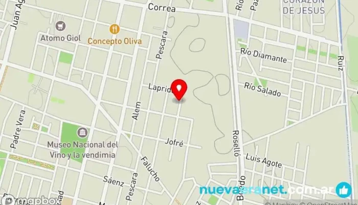 mapa de Panadería Luis Panadería en Maipú
