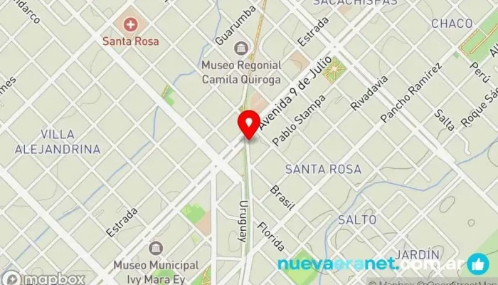 mapa de Panadería Luján Panadería en Chajarí