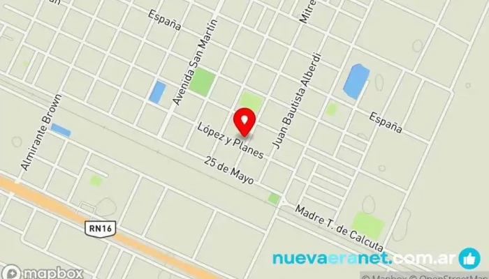 mapa de Panaderia Maite Panadería en Concepción del Bermejo