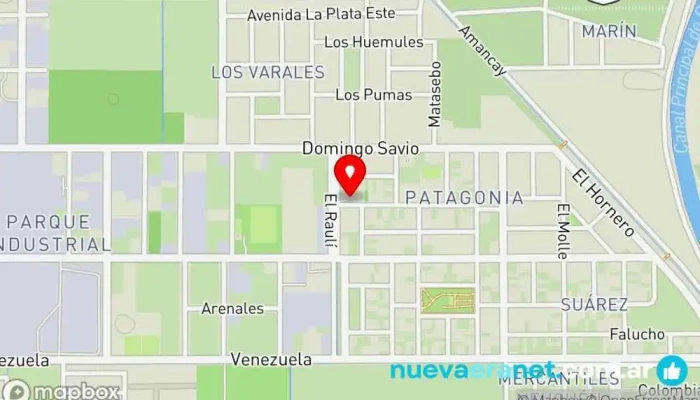 mapa de Panaderia Maiten Panadería en Cipolletti