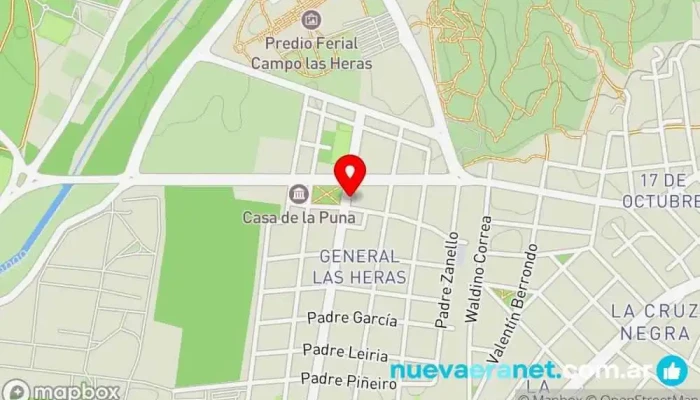 mapa de Panadería Mamá Panadería en San Fernando del Valle de Catamarca