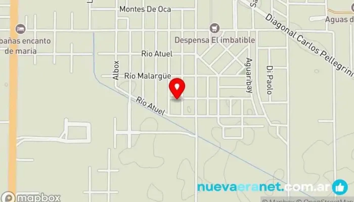 mapa de Panadería MAMBO Panadería en Gral. Alvear