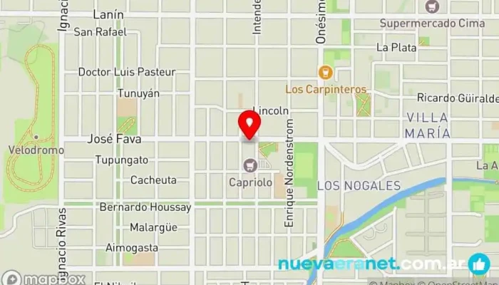 mapa de Panaderia Mana Panadería en Neuquén