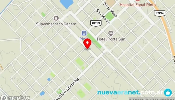 mapa de Panadería Manjares Panadería en Pinto