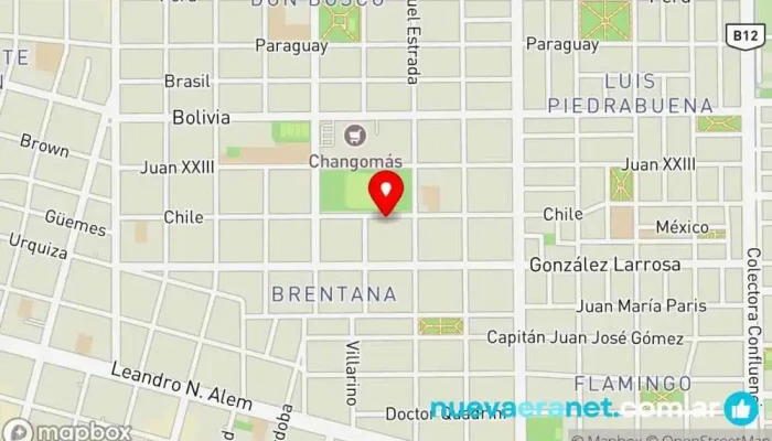 mapa de Panaderia Tienda de alimentación en Cipolletti