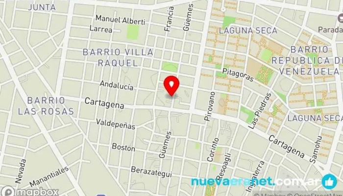 mapa de Panaderia Panadería en Corrientes