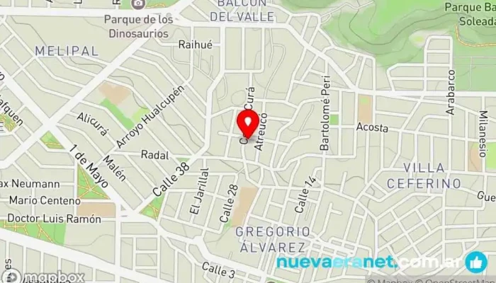 mapa de Panadería Panadería en Q8302JAI