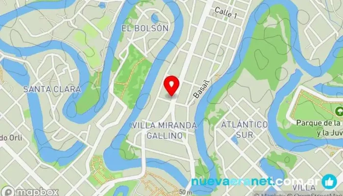 mapa de Panaderia Panadería en Resistencia