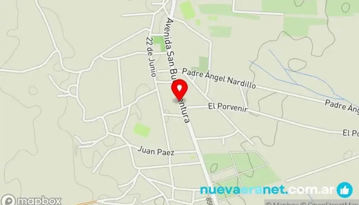 mapa de Panaderia Panadería en Vichigasta