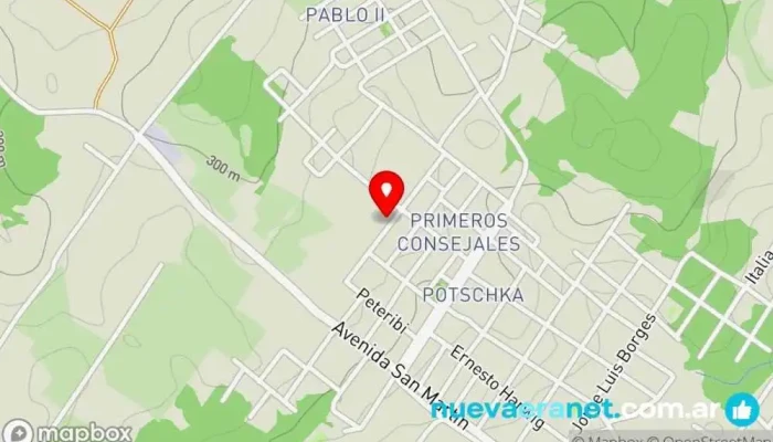 mapa de Panadería Panadería en Leandro N. Alem