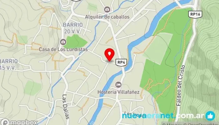 mapa de Panaderia Mario Vega Panadería en El Rodeo