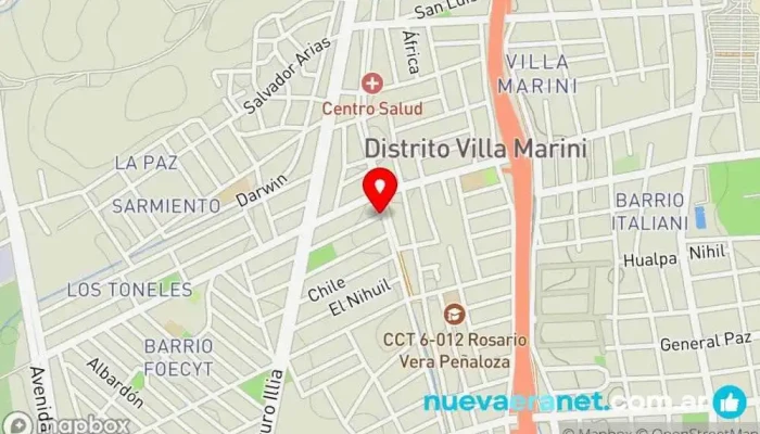 mapa de Panaderia MATHIAS Panadería en Godoy Cruz