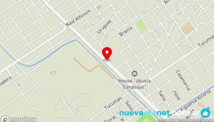 mapa de Panadería mi cielo Panadería en La Banda
