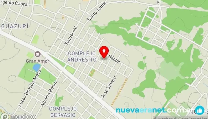 mapa de Panaderia Mia Panadería en Garupa