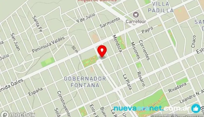 mapa de Panadería miguitas 2 Panadería en Puerto Madryn
