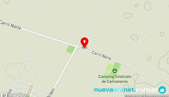 mapa de Panaderia Mis Ángeles Panadería en Mendoza