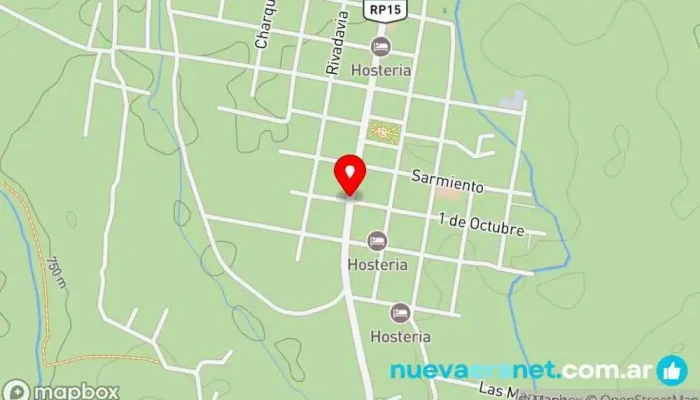 mapa de Panadería Moreno Panadería en San Carlos Minas
