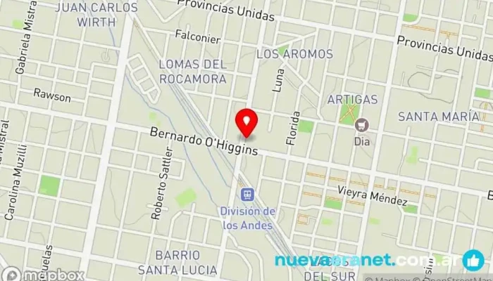 mapa de Panadería Navri Panadería en Paraná