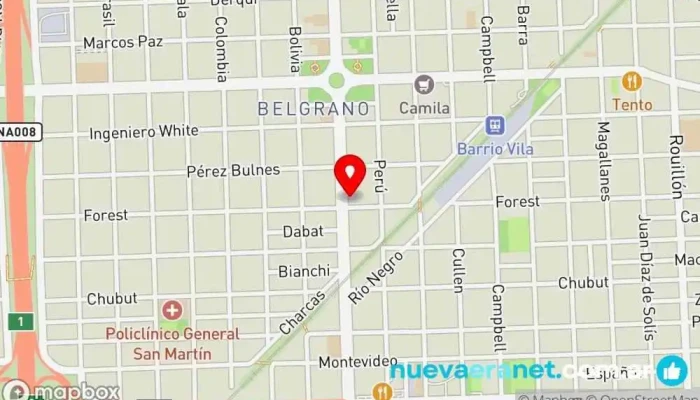 mapa de Panaderia 
