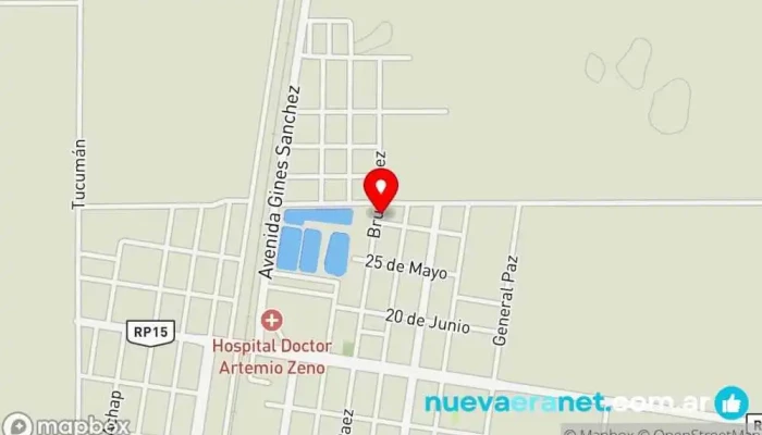 mapa de Panaderia Ori-Ara-Val Panadería en Hermoso Campo