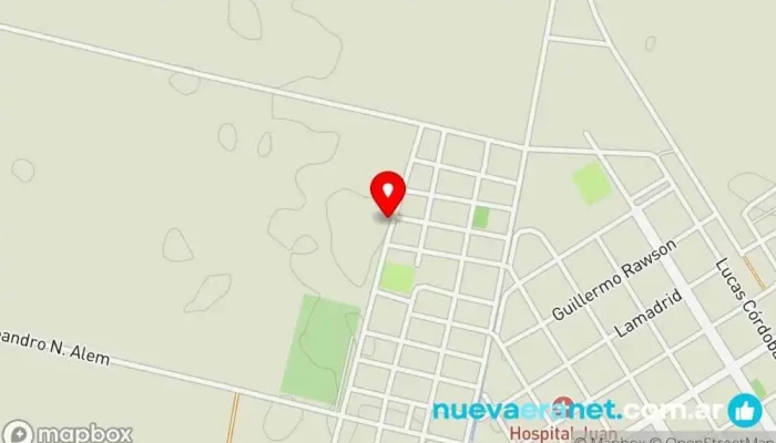 mapa de Panaderia pacheco Panadería en Juan Bautista Alberdi