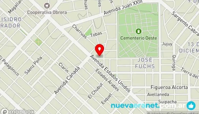 mapa de Panadería Pancomido comodoro Panadería en Comodoro Rivadavia