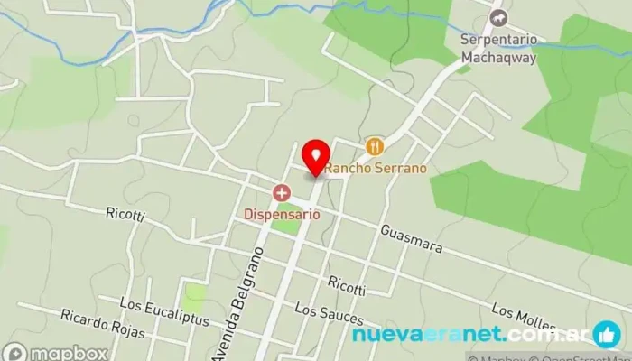 mapa de Panadería Panettone Panadería en Villa de Las Rosas