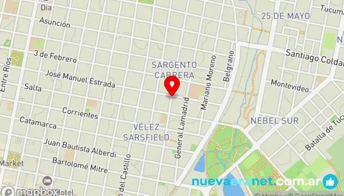 mapa de Panaderia 