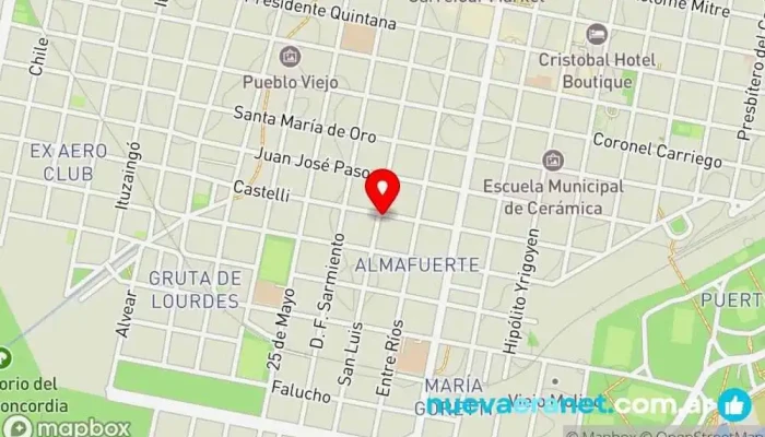 mapa de Panaderia 