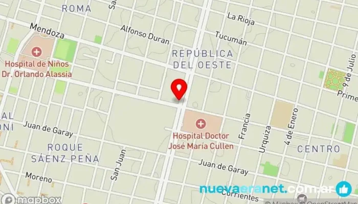 mapa de Panaderia Perez Panadería en EPA