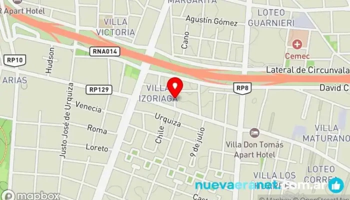 mapa de Panadería Pósito Hnos. Panadería en San Juan