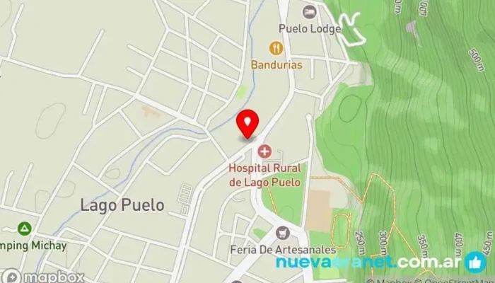 mapa de Panadería Premier Panadería en Lago Puelo