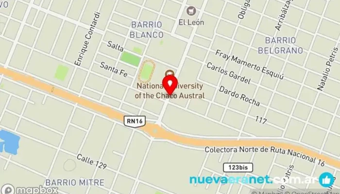 mapa de PANADERÍA Princesa Panadería en Sáenz Peña