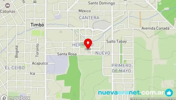 mapa de Panaderia PRISCILA Panadería en Jardín America