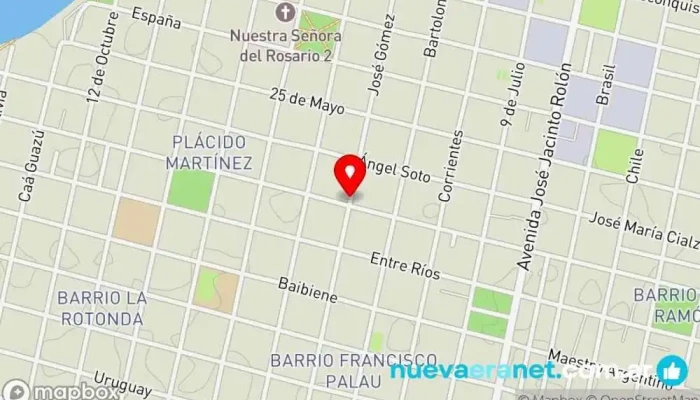 mapa de Panaderia Qué Dulzura!! Panadería, Pastelería en Goya