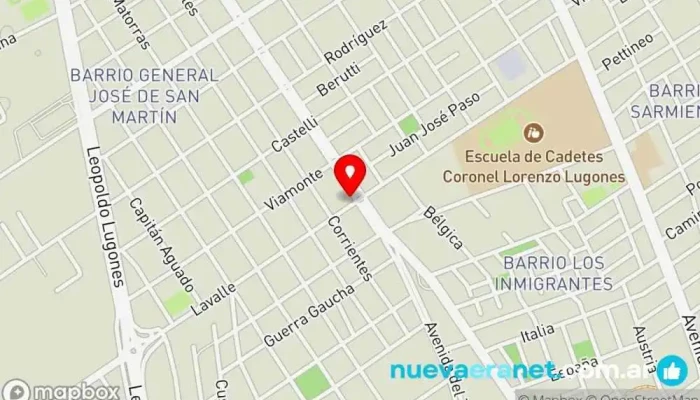 mapa de Panaderia Que Pan! Panadería en Santiago del Estero