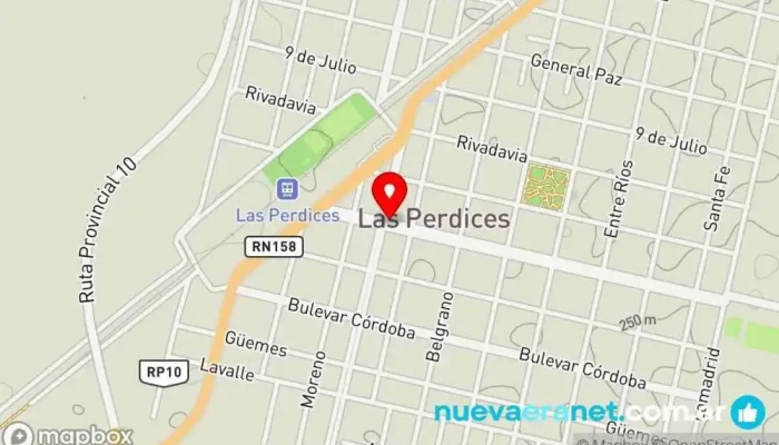 mapa de Panaderia Que Rico Panadería en Las Perdices