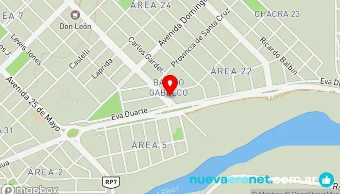 mapa de Panadería 