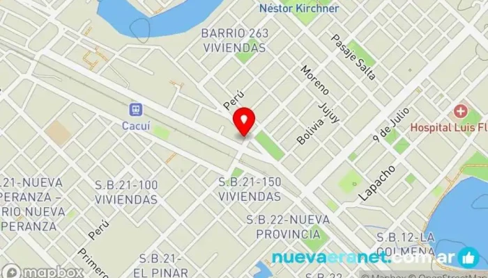 mapa de Panadería Real 2da Panadería en Fontana