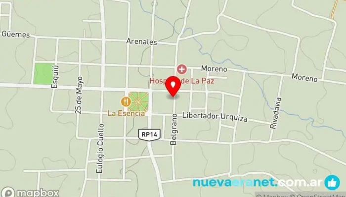 mapa de Panaderia Reina Mora Panadería en La Paz