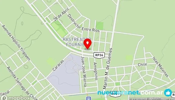mapa de PANADERÍA RICO-TA Panadería en Rosario de Lerma