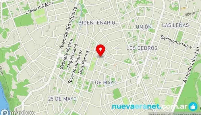 mapa de Panaderia RoDas v Panadería en Puerto Iguazú