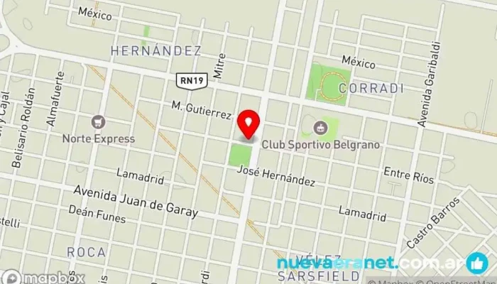 mapa de Panadería Roma Panadería en San Francisco
