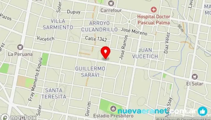 mapa de Panaderia Ros-Mar Panadería en Paraná