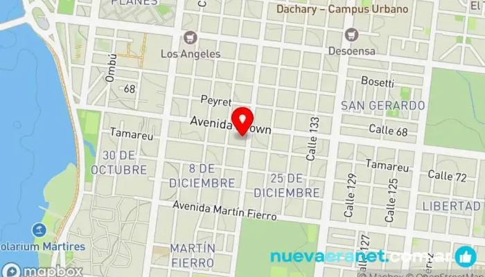 mapa de Panadería-Roticeria Rico&Casero Panadería en Posadas