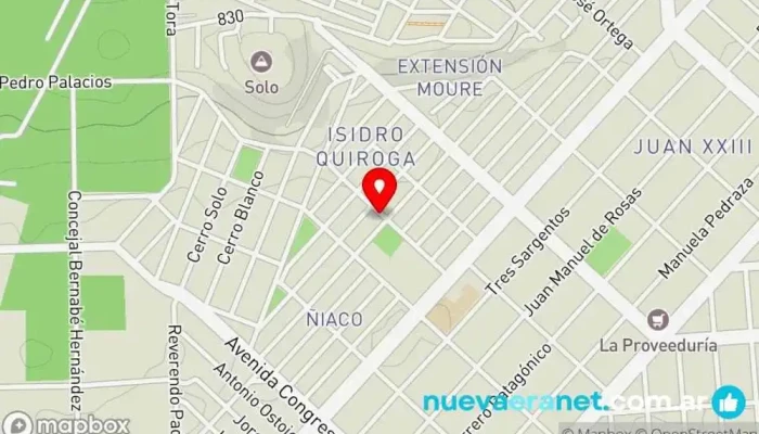 mapa de Panaderia Roy Panadería en Comodoro Rivadavia