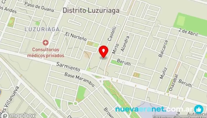 mapa de Panadería 