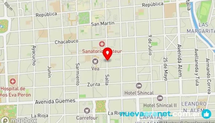 mapa de PANADERIA SALTA Panadería en San Fernando del Valle de Catamarca