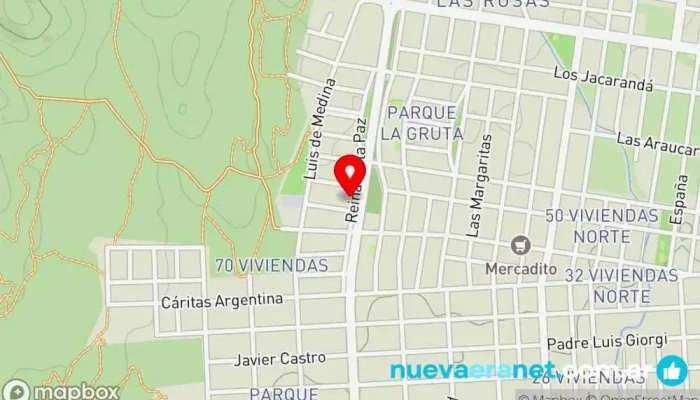 mapa de Panaderia San Benito Panadería en San Fernando del Valle de Catamarca